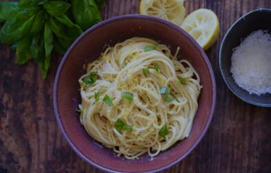 limon soslu makarna tarifi spaghetti