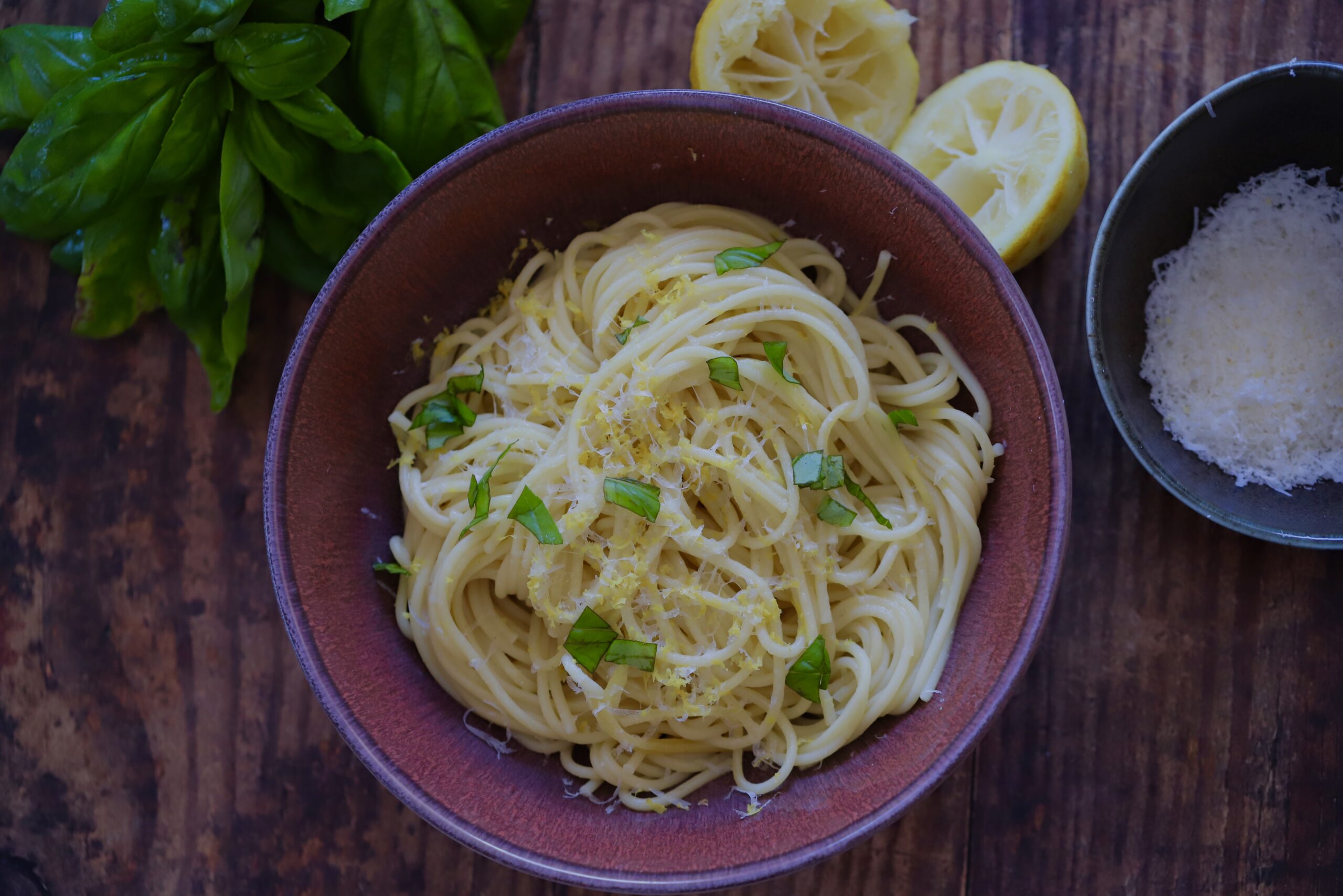 limon soslu makarna tarifi spaghetti