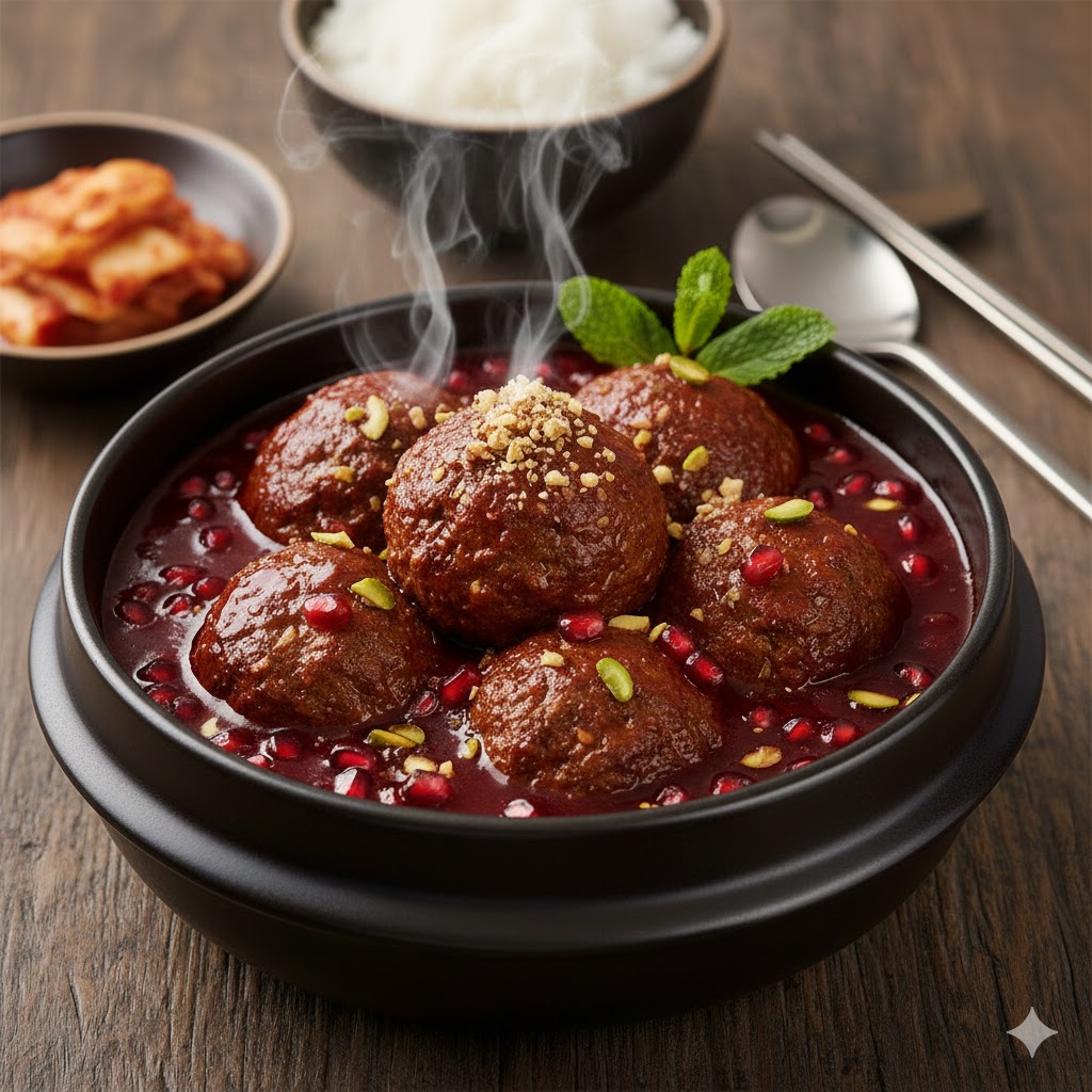 iran usulu nar soslu kofte